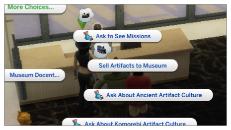 Once you qualify to work for the Institute, go to a museum and introduce yourself to the Museum Docent. You can then Ask For Missions to accept retrieval work.